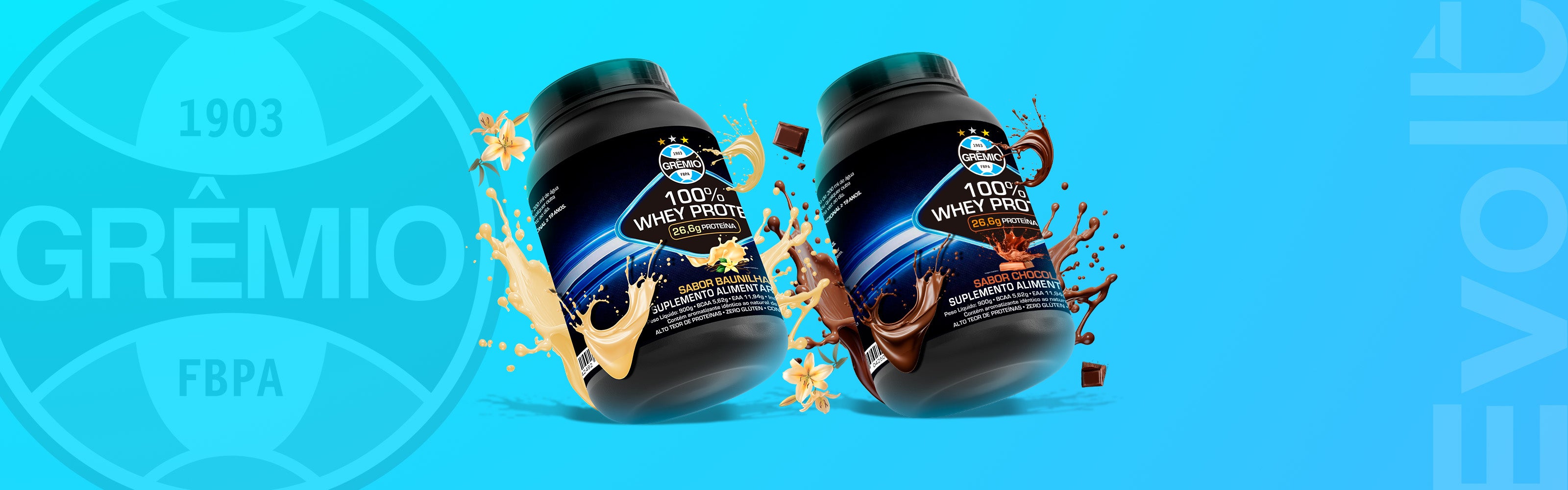 Whey Protein Oficial do Imortal — 26,6g de Proteína