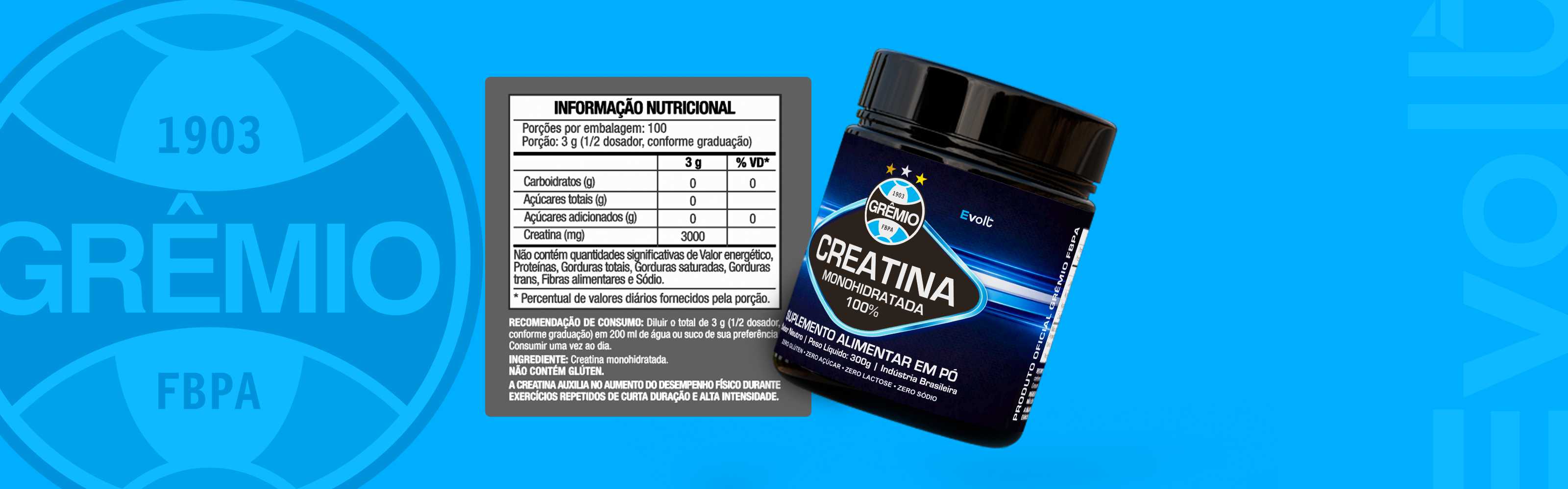 Creatina Oficial do Imortal — 300g