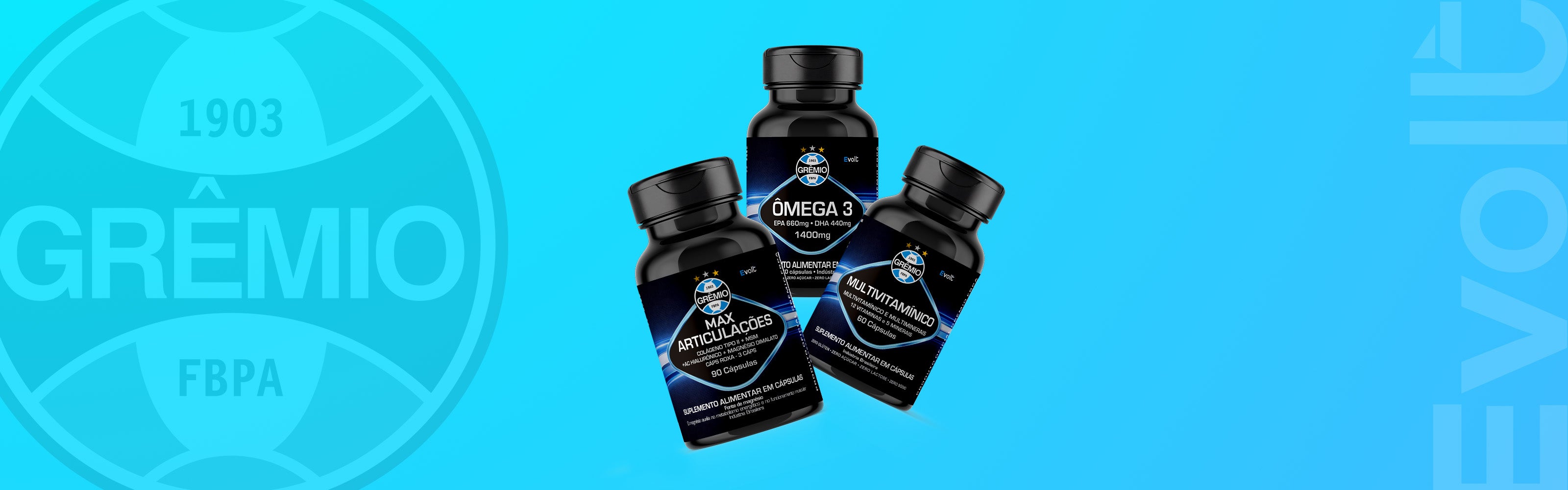 Kit Vitalidade - Max Articulações + Multivitamínico + Ômega 3