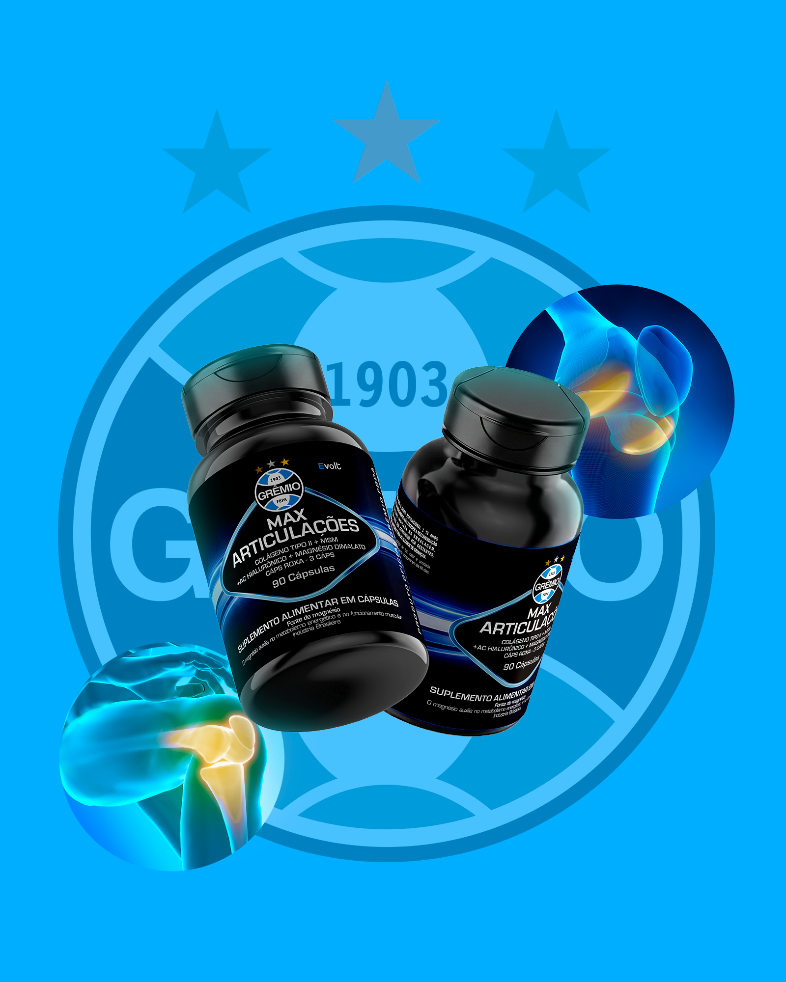 Max Articulações Oficial do Imortal — 90 Cápsulas