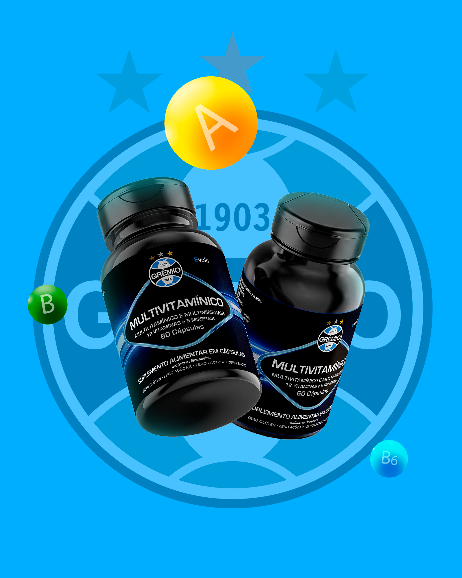 Multivitamínico Oficial do Imortal — 60 Cápsulas