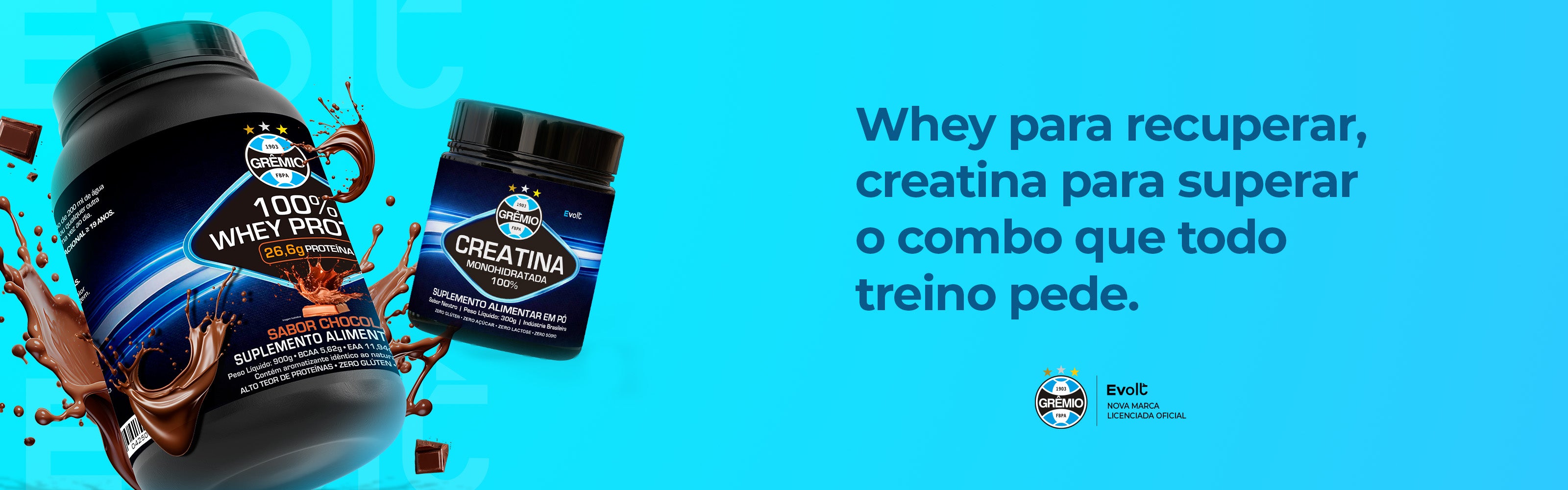 Kit Imortal — Whey Protein + Creatina