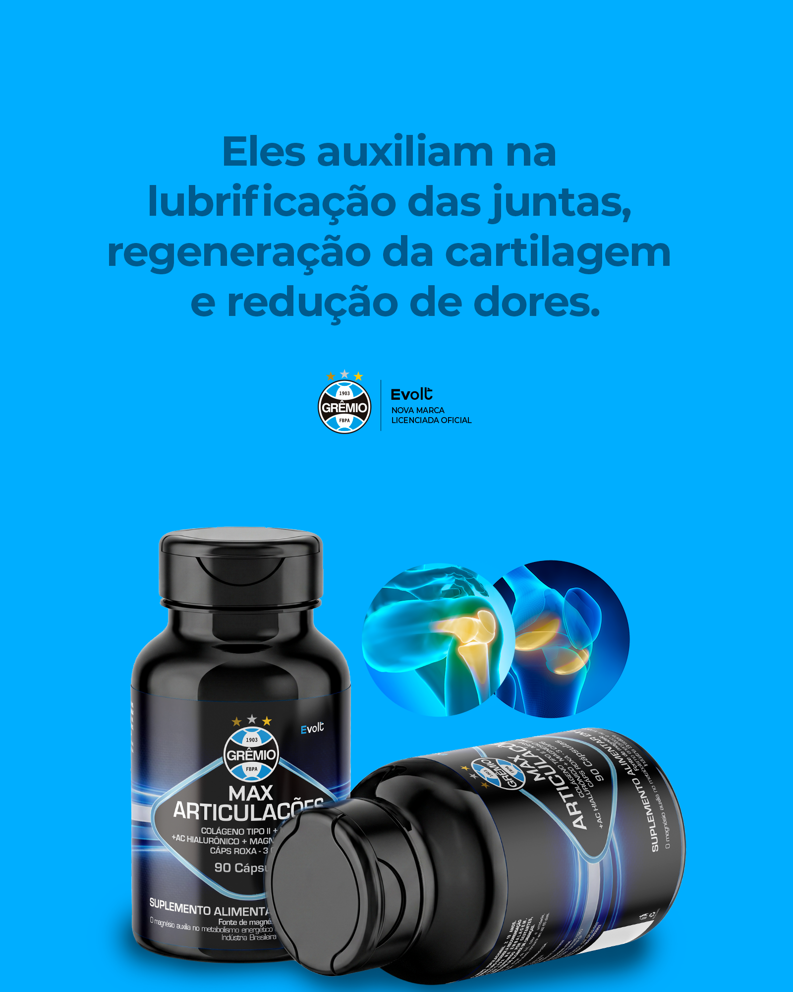 Max Articulações Oficial do Imortal — 90 Cápsulas