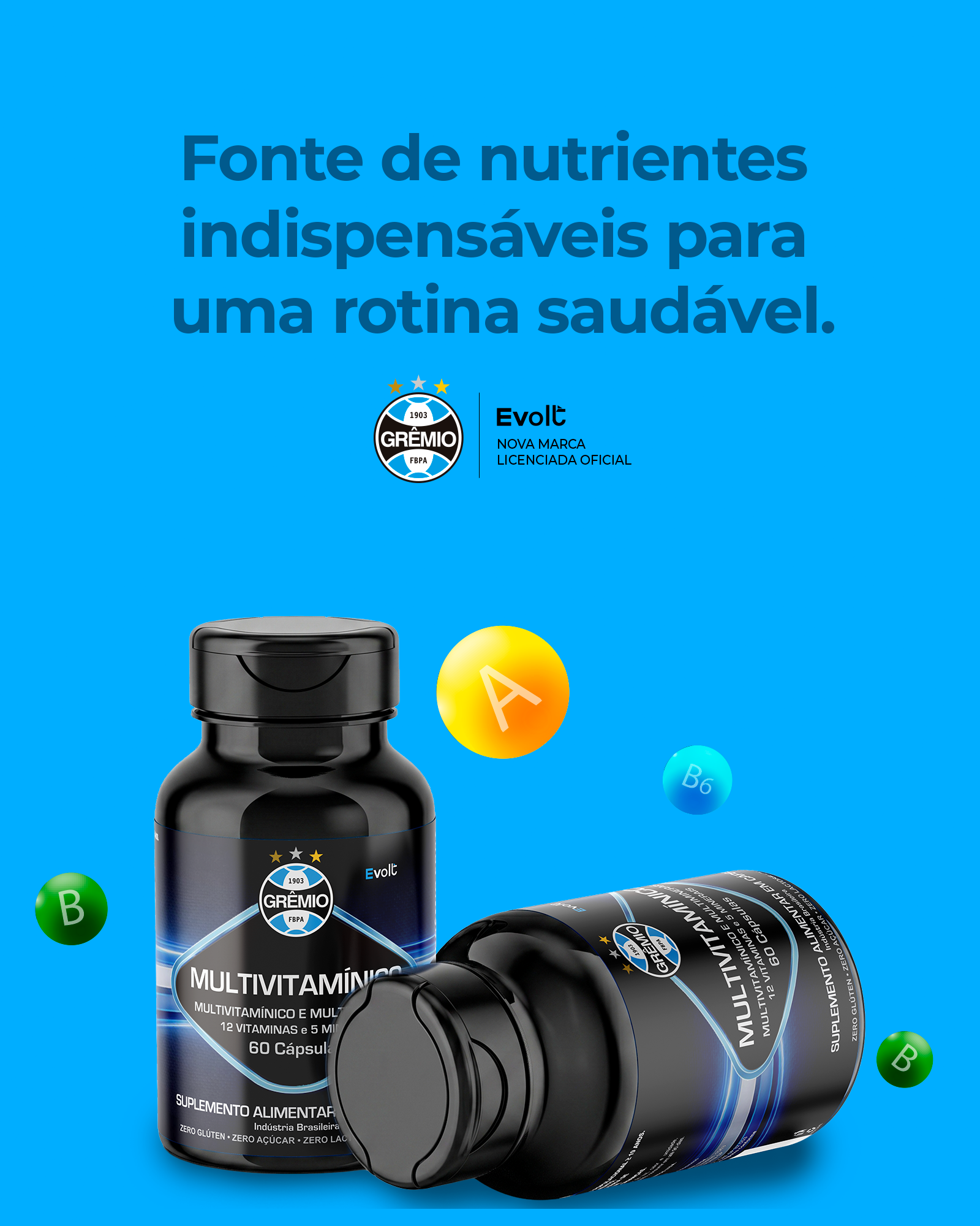 Multivitamínico Oficial do Imortal — 60 Cápsulas