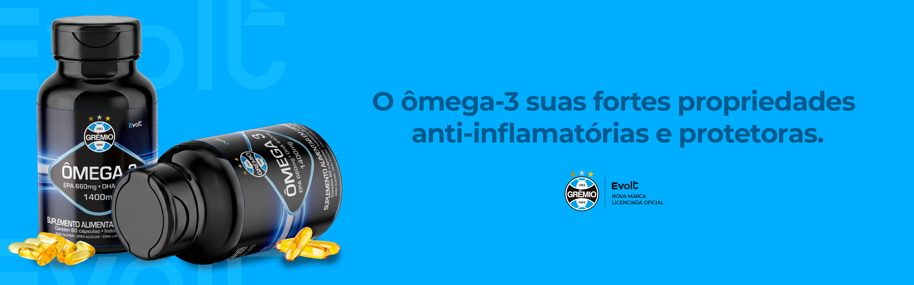Ômega 3 Oficial do Imortal — 60 Cápsulas