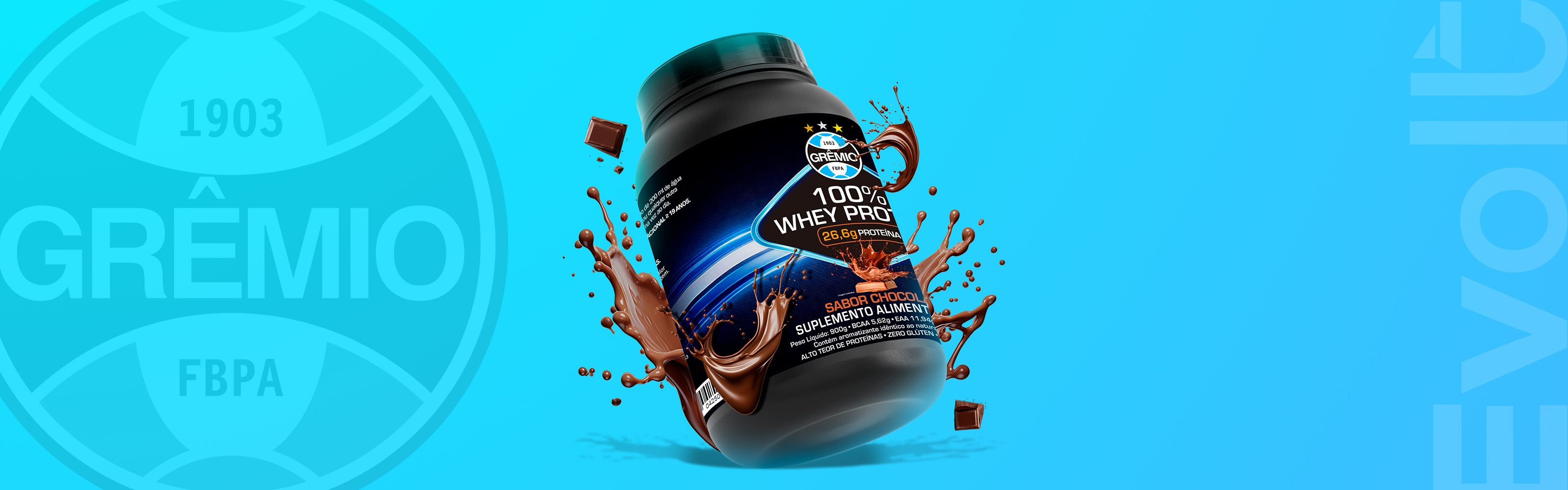 Whey Protein Oficial do Imortal — 26,6g de Proteína