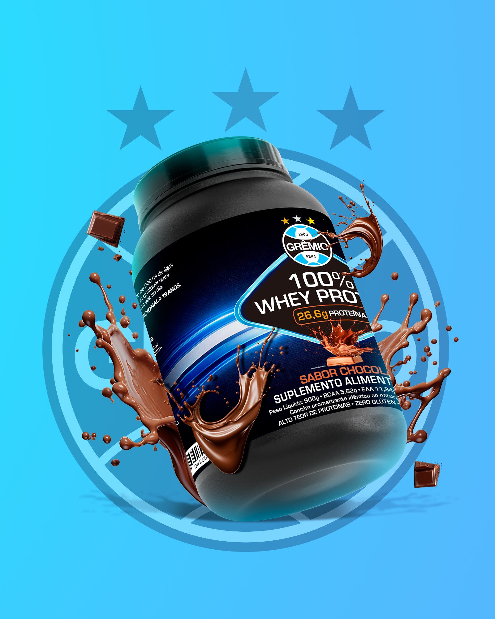 Whey Protein Oficial do Imortal — 26,6g de Proteína